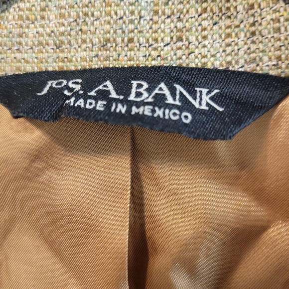 NWT Jos A Bank 100% Silk Suit Jacket Sz 46R - Picture 8 of 10